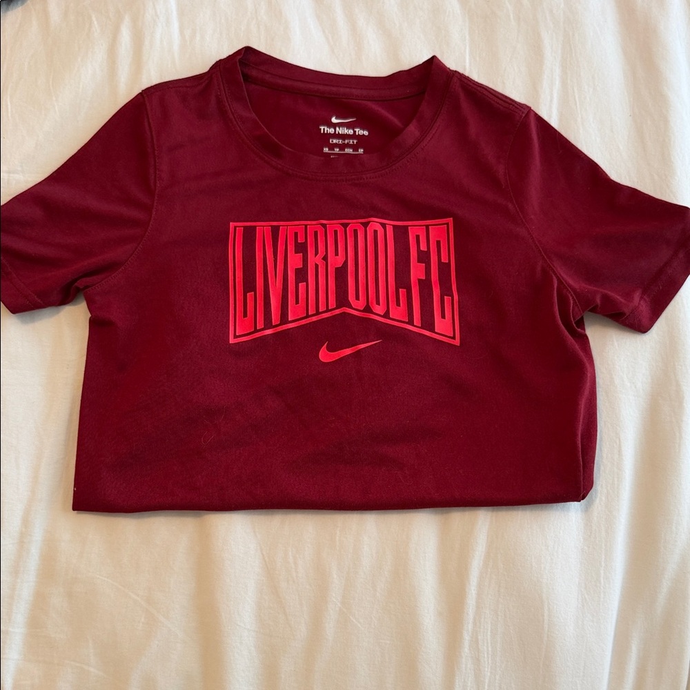 Nike Kids Liverpool FC Red T-Shirt